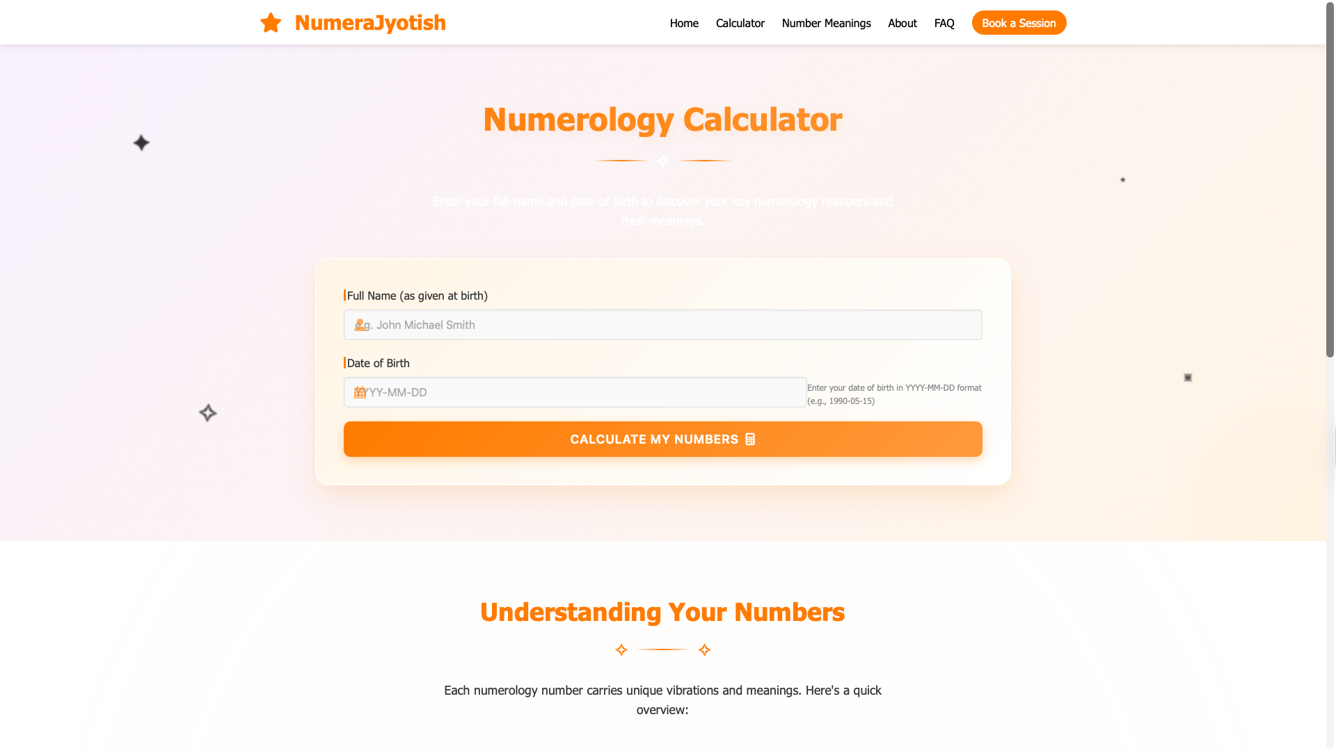 Numerology Calculator