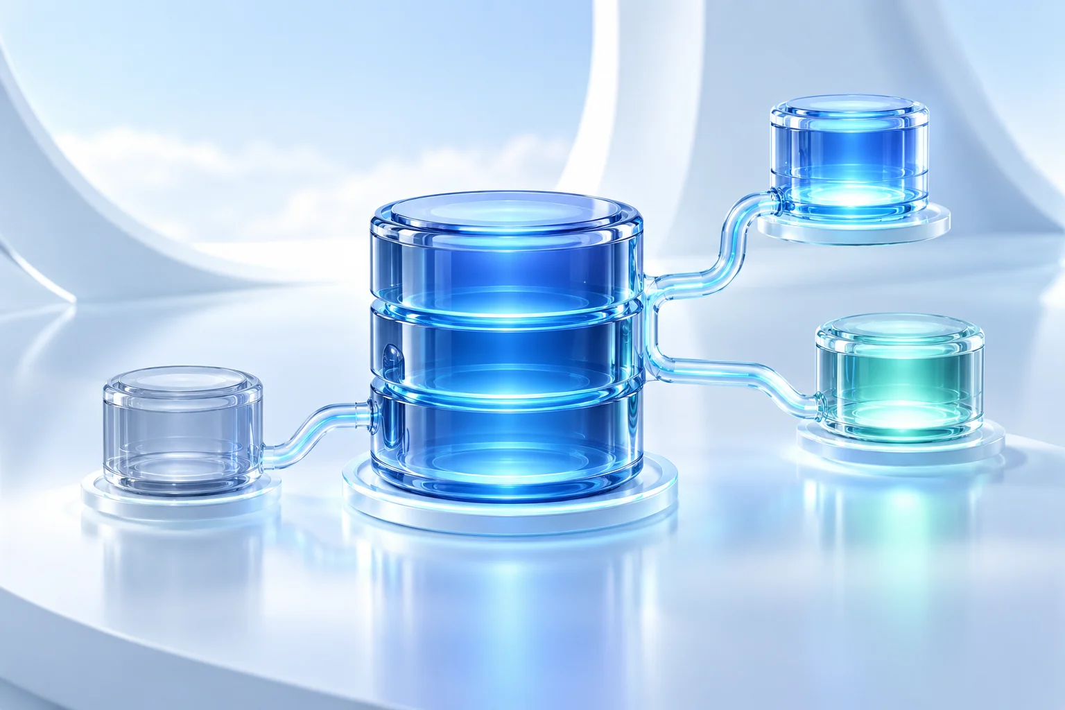 Serverless database core branching into independent compute environments